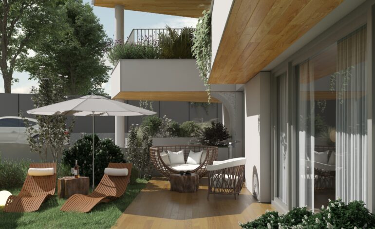 Grădini și terase – un plus de valoare pentru apartamentul tău